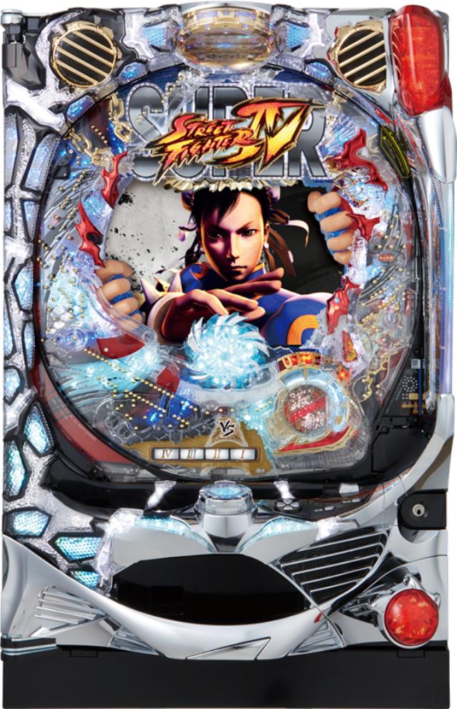 平和 スーパーストリートファイターⅣ CR EDITION 299ver.【LED不問/枠色指定不可】【中古パチンコ実機】